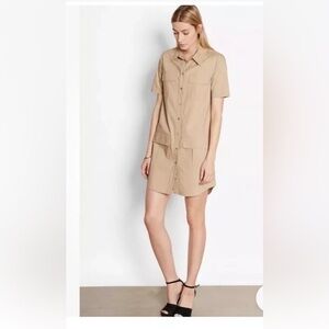 EQUIPMENT Remy Utility Dress Size M